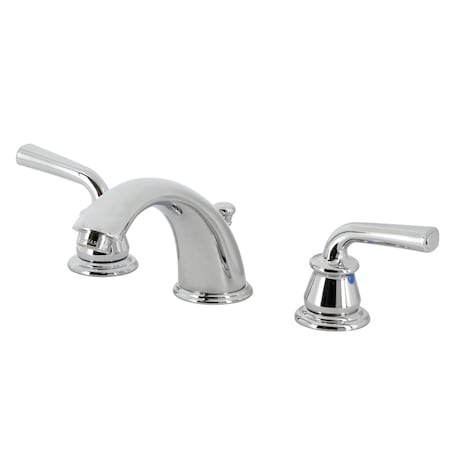 Kingston Brass Widespread Bathroom Faucet with Pop-Up Drain, Polished Chrome KB961RXL